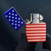 Zippo Sơn Hình Quốc Kỳ Mỹ Z168