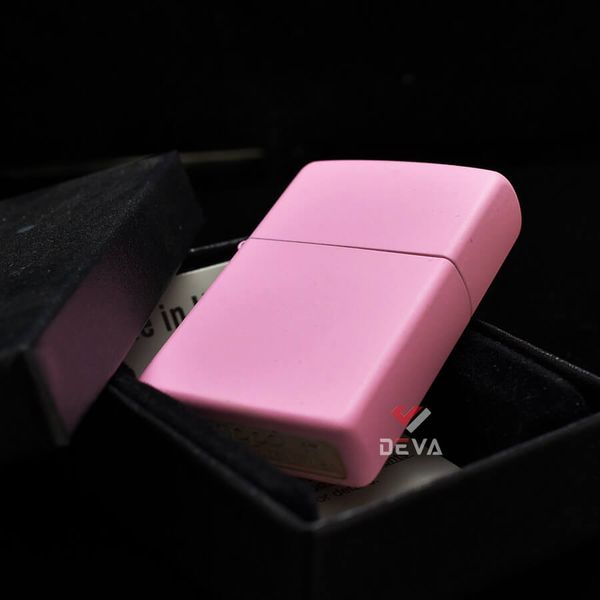 Zippo Sơn Màu Hồng Nhạt Regular Pink Matte ZT09