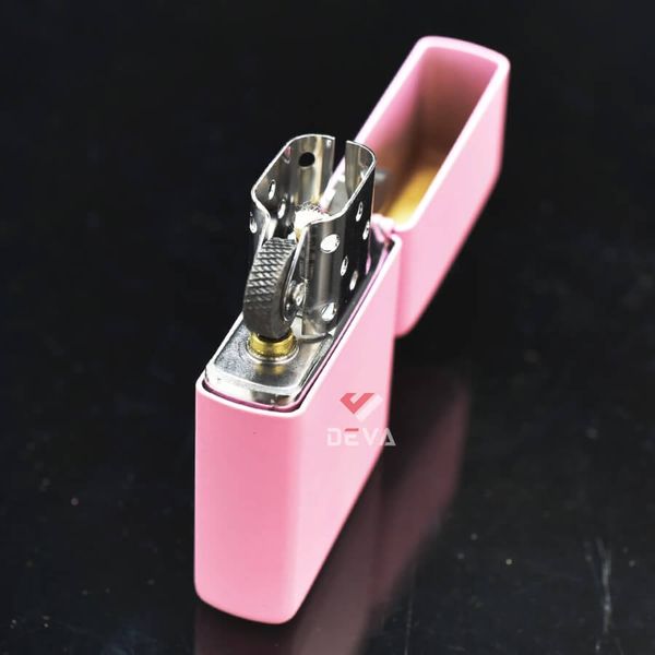 Zippo Sơn Màu Hồng Nhạt Regular Pink Matte ZT09