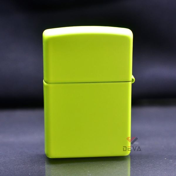 Zippo Sơn Màu Neon Yellow ZT02