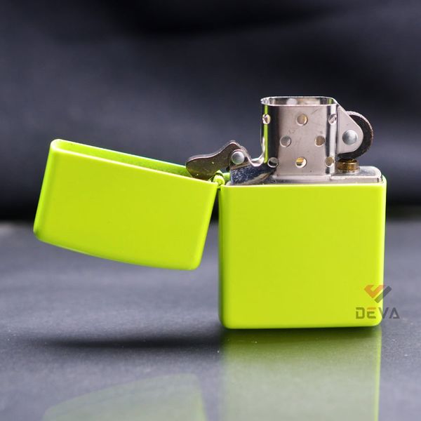Zippo Sơn Màu Neon Yellow ZT02