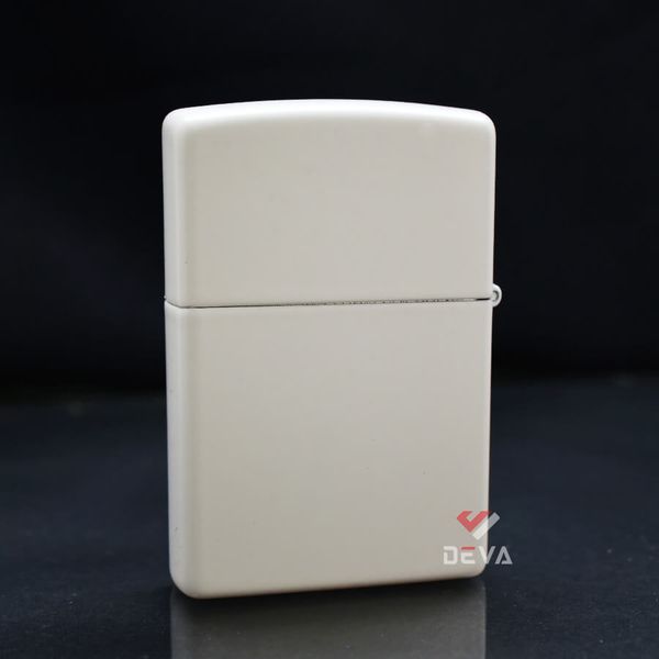 Zippo Sơn Trắng Nắp In Logo Z256