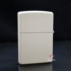 Zippo Sơn Trắng Nắp In Logo Z256
