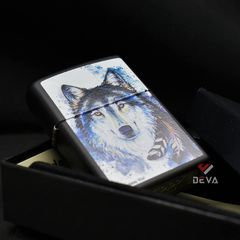 Zippo Chủ Đề Tác Phẩm Chó Sói Của Lindsay Kivi Z96