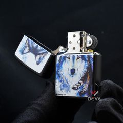 Zippo Chủ Đề Tác Phẩm Chó Sói Của Lindsay Kivi Z96