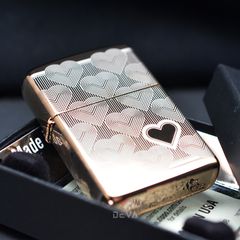 Zippo Trái tim Tình Yêu Heart Design Z326