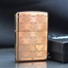 Zippo Trái tim Tình Yêu Heart Design Z326