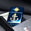 Zippo Xanh Khắc CNC Mỏ Neo ZK61