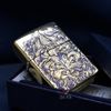 Zippo Armor Khắc Cáo 9 Đuôi Cửu Vĩ Hồ Ly ZD74