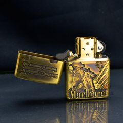 Zippo Armor Khắc Chàng Cao Bồi Marlboro Bản Giới Hạn ZD45