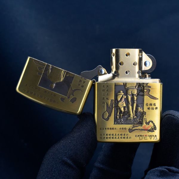 Zippo Armor Khắc Chủ Đề Công Cha Như Núi Thái Sơn ZD56