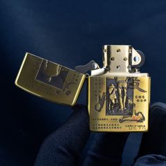 Zippo Armor Khắc Chủ Đề Công Cha Như Núi Thái Sơn ZD56