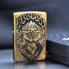 Zippo Ốp Nổi Mỹ Hầu Vương Tôn Ngộ Không ZD19