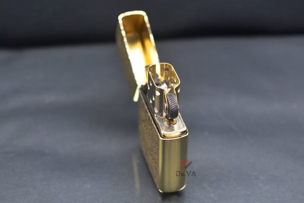 Zippo Armor Khắc Hoa Văn Venetian 2 Mặt ZN15