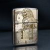 Zippo Armor Khắc Phong Cảnh Thành Cổ Trung Hoa ZN151