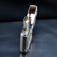 Zippo Armor khảm trai hoa văn ZN92