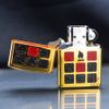 Zippo Dán Emblem Ô Vuông Sơn Nhũ ZN205