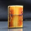Zippo Đồng Cháy Khắc Sâu Sư Tử Hoàng Gia ZN07