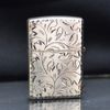 Khắc hoa văn màu bạc cổ Antique ZN52