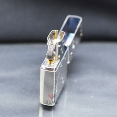 Khắc hoa văn màu bạc cổ Antique ZN52