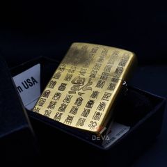 Zippo Khắc Chủ Đề Chữ Phúc May Mắn ZN76