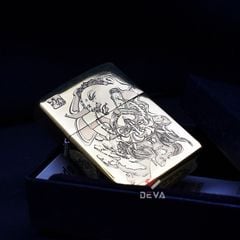 Zippo Khắc Đức Phật Và Ma Quỷ ZN371