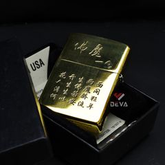 Zippo Khắc Đức Phật Và Ma Quỷ ZN371