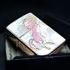 Zippo Khảm Trai Chủ Đề Con Ngựa ZN98