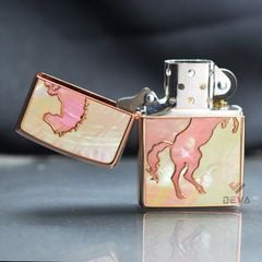 Zippo Khảm Trai Chủ Đề Con Ngựa ZN98