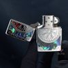 Zippo Khảm Trai Khắc 1 mặt Chủ Đề La Bàn Cổ ZN47