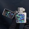 Zippo Khảm Xà Cừ Khắc Logo Cạnh Bên ZN39