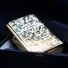 Zippo hoa văn mạ Titanium ZN21