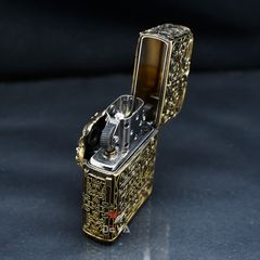 Zippo Ốp Hình Thú Ăn Tiền Mang Tài Lộc ZN101