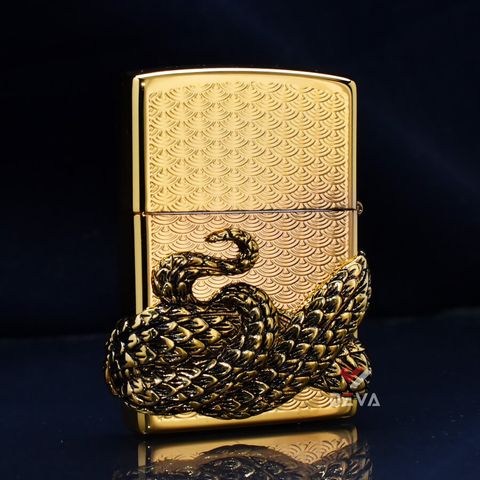 Bật lửa zippo chính hãng hình con rắn ZN109