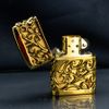 Zippo Ốp Nổi Phù Điêu Hoa Văn Cổ Điển ZN146