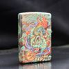 Zippo Sơn 5 Mặt Hình Tỳ Hưu May Mắn ZN45
