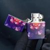 Zippo Hộp Mica Sơn Chủ Đề Nhất Niệm Hoa Khai ZN130
