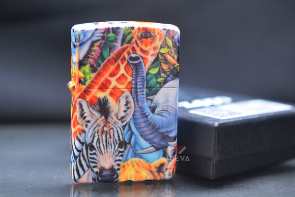 Zippo Sơn Dạ Quang Chủ Đề Khu Rừng Bí Mật ZN51