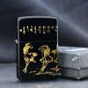 Zippo Sơn Đen Chủ Đề Đàn Ngựa Mã Đáo Thành Công ZN96