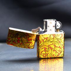 Zippo Sơn Hoa Văn Cổ Điển ZN196