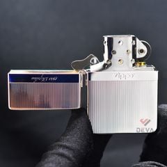 Zippo Tái Bản 1935 Bản Lề Ngoài Vân Nhỏ Kẻ Dọc ZN197