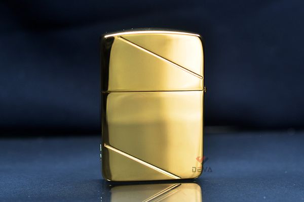 Zippo tái bản 1941 mạ vàng kẻ chéo số giới hạn ZN293