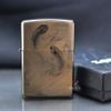 Zippo Tranh Thủy Mặc Cá Chép Vượt Vũ Môn ZK10