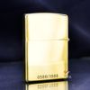 Zippo Vàng Trơn Số Giới Hạn Smooth Gold Plate ZN131