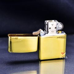 Zippo Vàng Trơn Số Giới Hạn Smooth Gold Plate ZN131