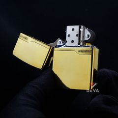 Zippo Vàng Trơn Số Giới Hạn Smooth Gold Plate ZN131