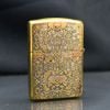 Zippo Armor Khắc Đầu Lâu Sau Lỗ Khóa ZD00