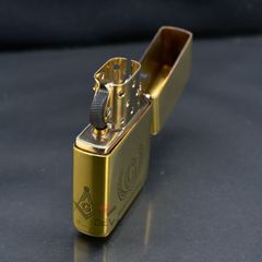 Zippo Amror Khắc Chủ Đề Hội Tam Điểm Freemasonry ZD15