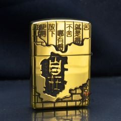 Zippo Armor Khắc Chủ Đề Quy Luật Xả-Đắc Nhân Quả ZD24