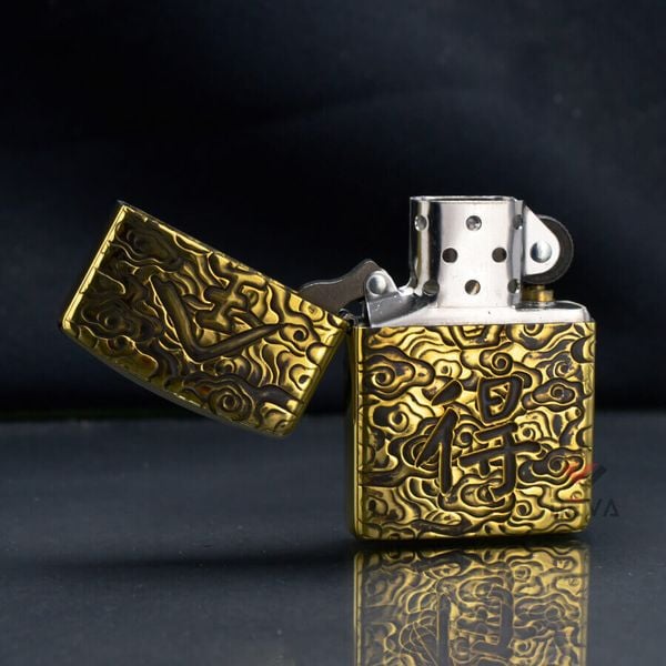 Zippo Armor Khắc Chủ Đề Quy Luật Xả-Đắc Nhân Quả ZD24